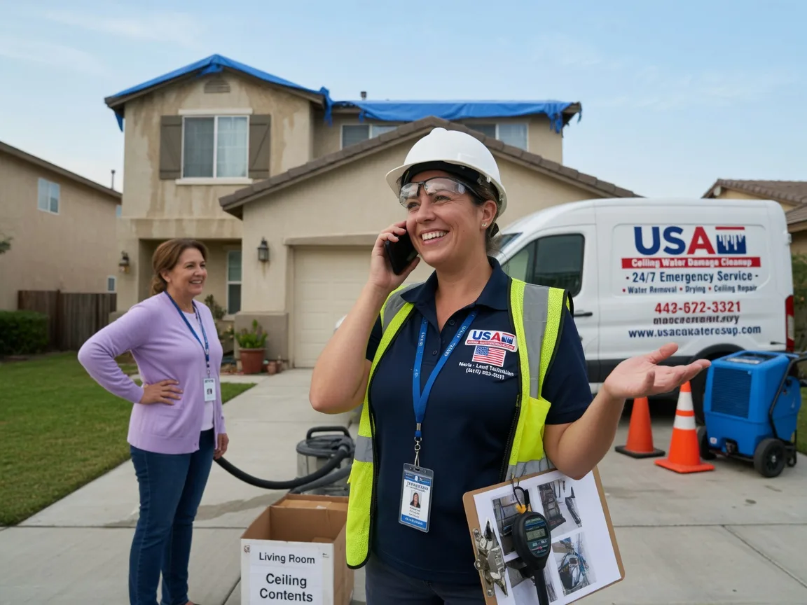 Ceiling Water Damage Restoration Lott, TX FAQs